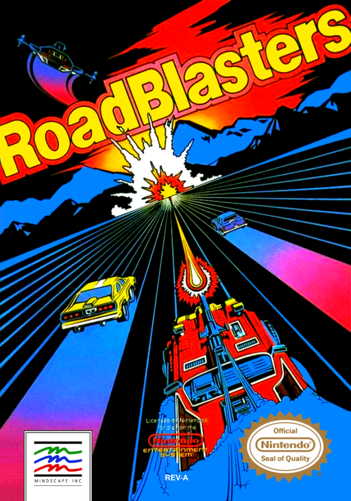 RoadBlasters (USA) box art